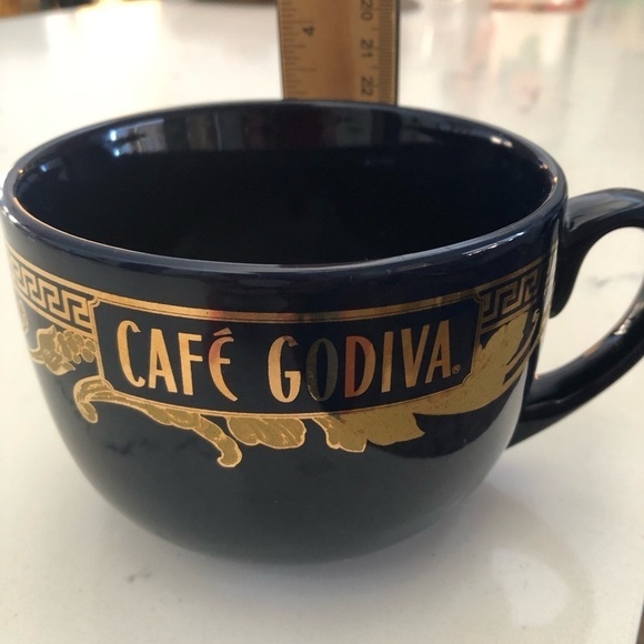 Godiva Soup/Coffee/Tea Mug~Cobalt Blue 16 oz - Picture 6 of 7